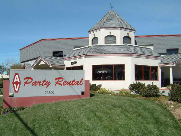 av party rentals building