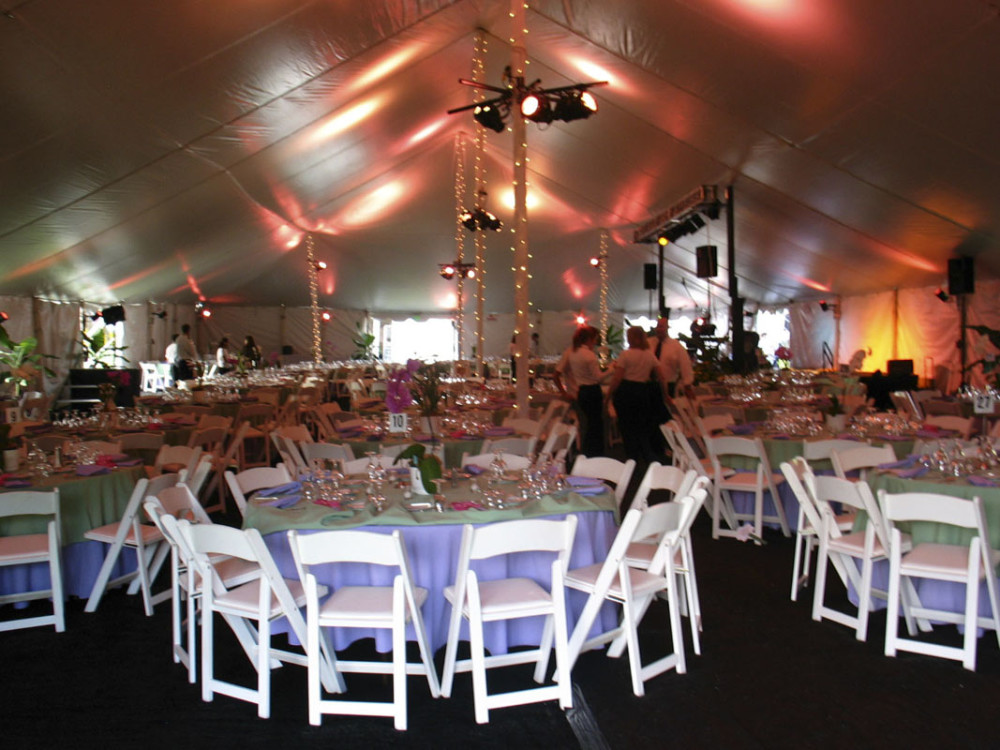 Corporate Event Tent Rentals Valencia With Lighting