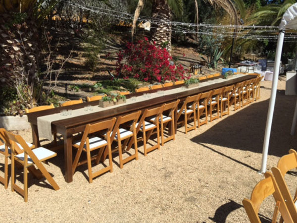 Farm Table Rentals Santa Clarita Bar Mitzvah
