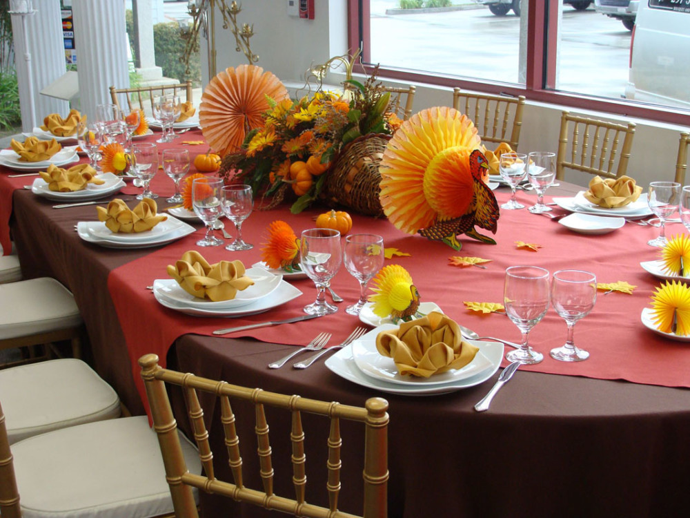 Table and Chair Rentals Santa Clarita Thanksgiving