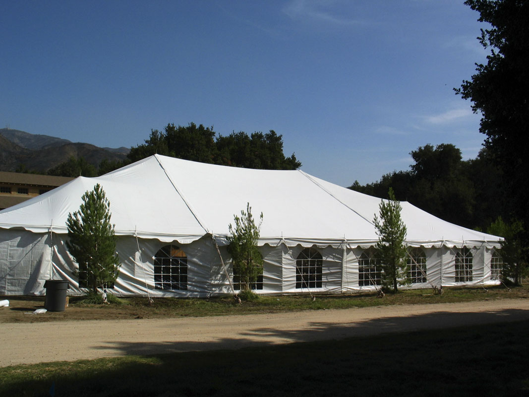 Tent Rentals Newhall Fund Raiser