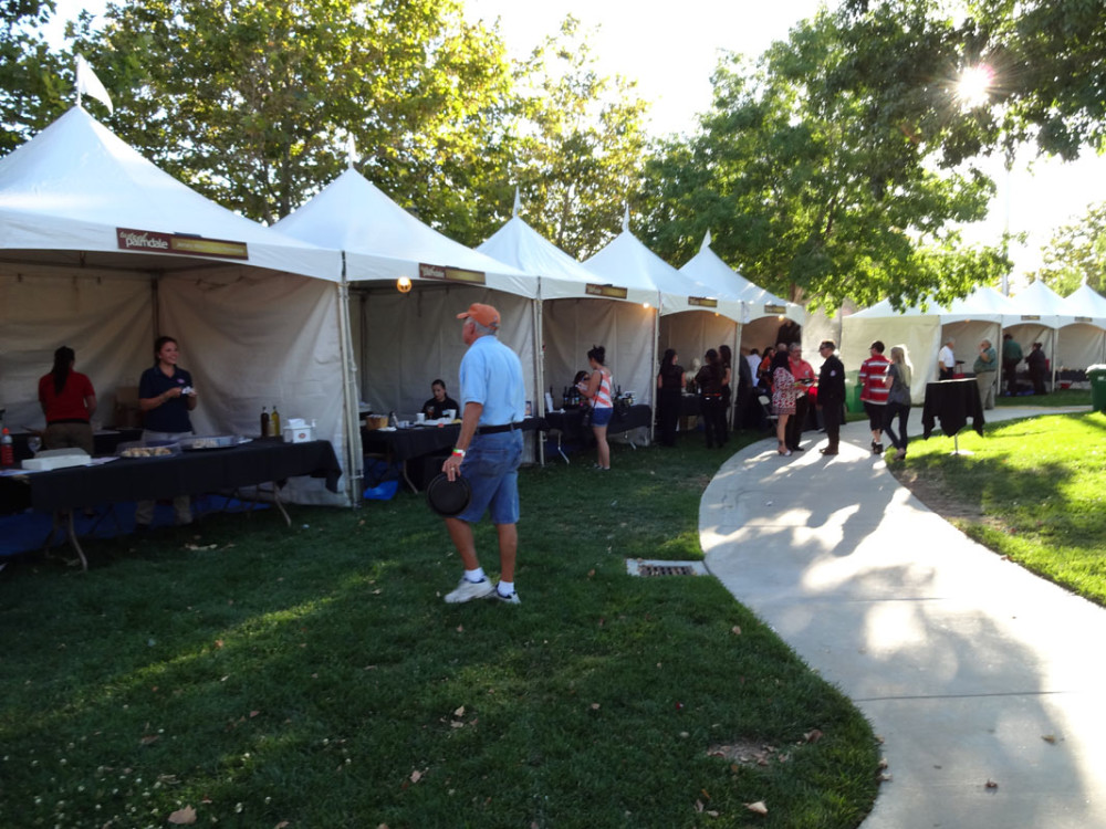 Food Tent Rentals for Palmdale Festival