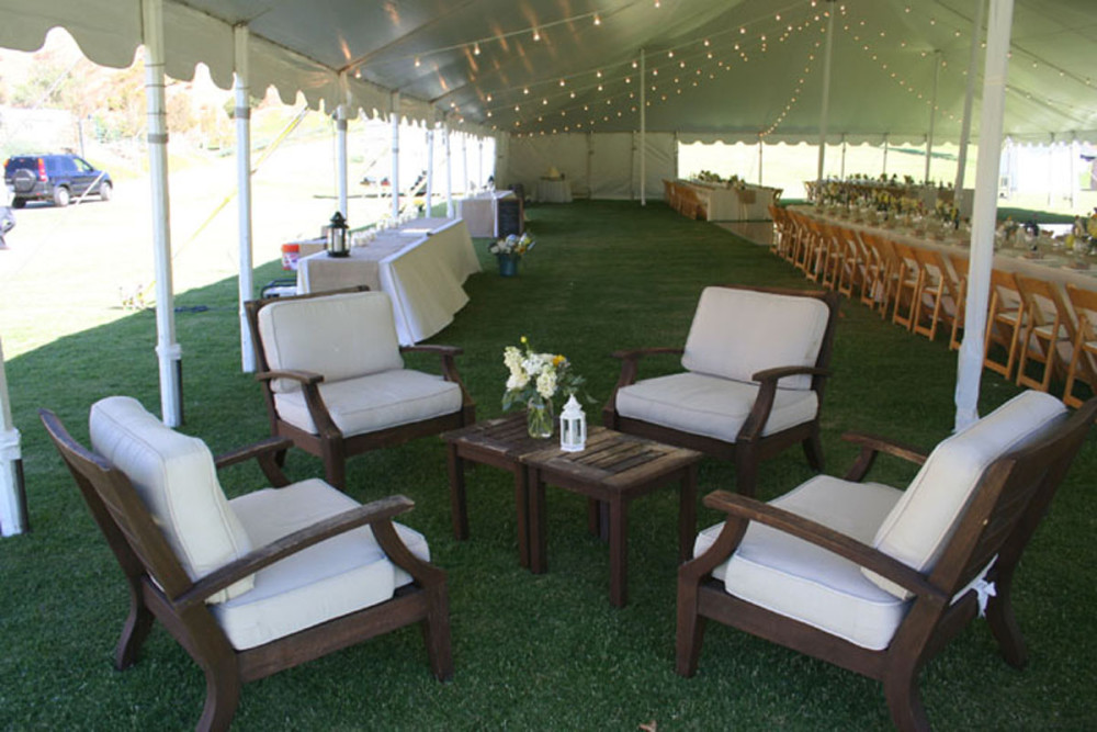 Wedding Tent Rentals Santa Clarita With Lounge Furniture