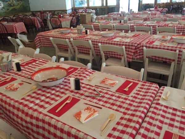 Lace & Gingham Tablecloths