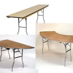 Specialty Tables - Conference-Serpentine-Half Round
