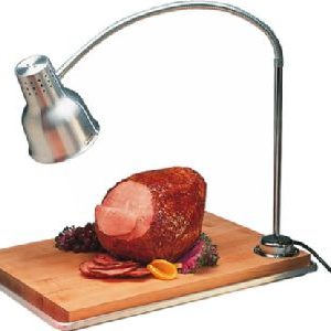 Butcher Block with Food Lamp