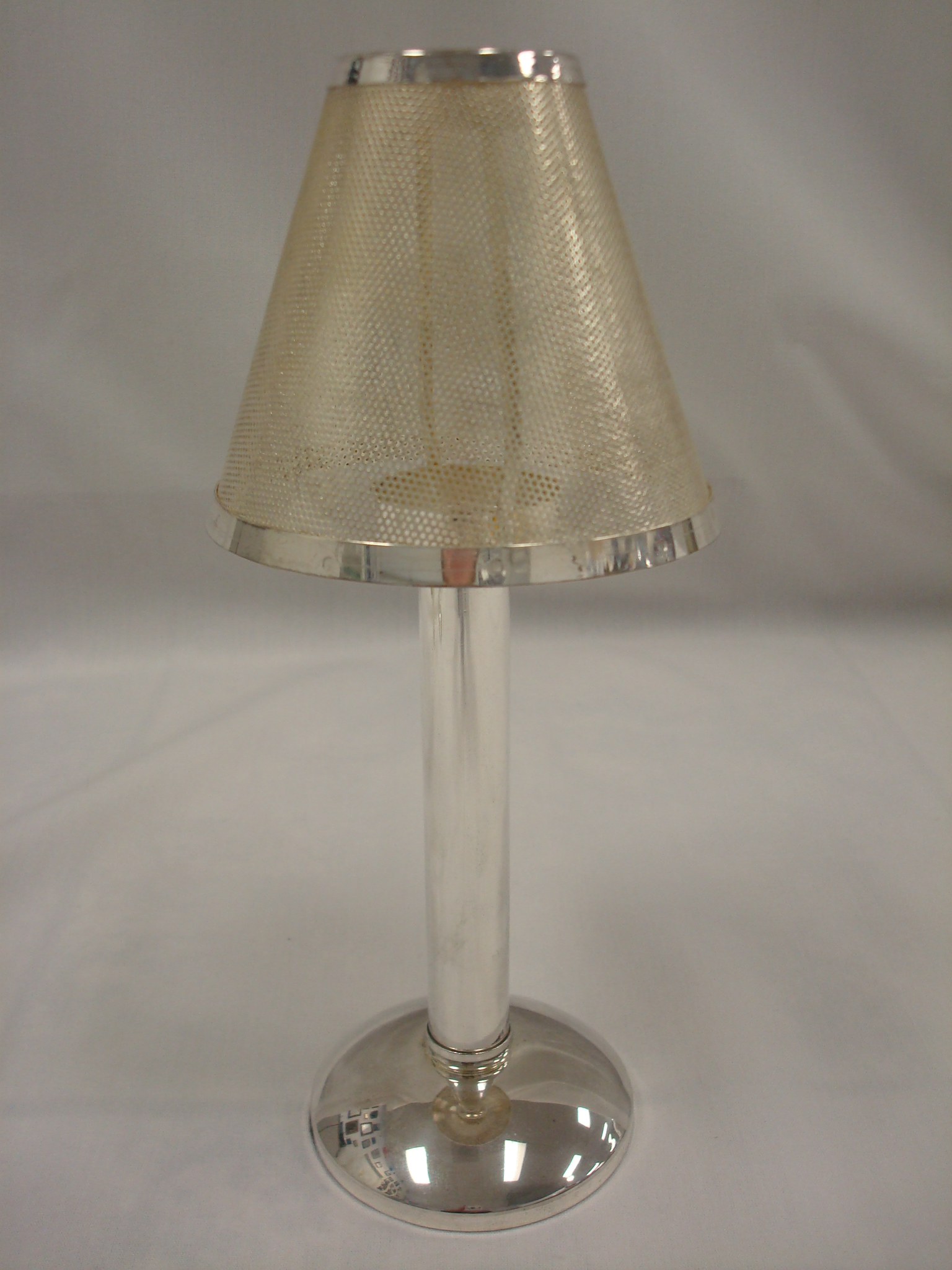 Candle Lamp - Silver