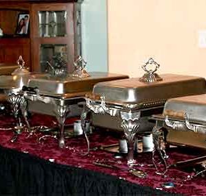 Pewter Chafing Dishes