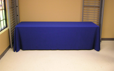 Table Throw - Blue 8'