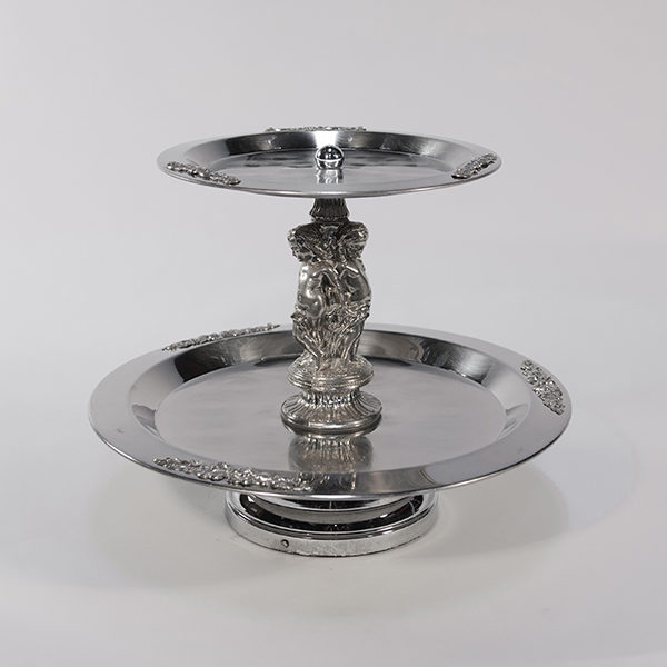 Stainless Lazy Susan - 2 Tier