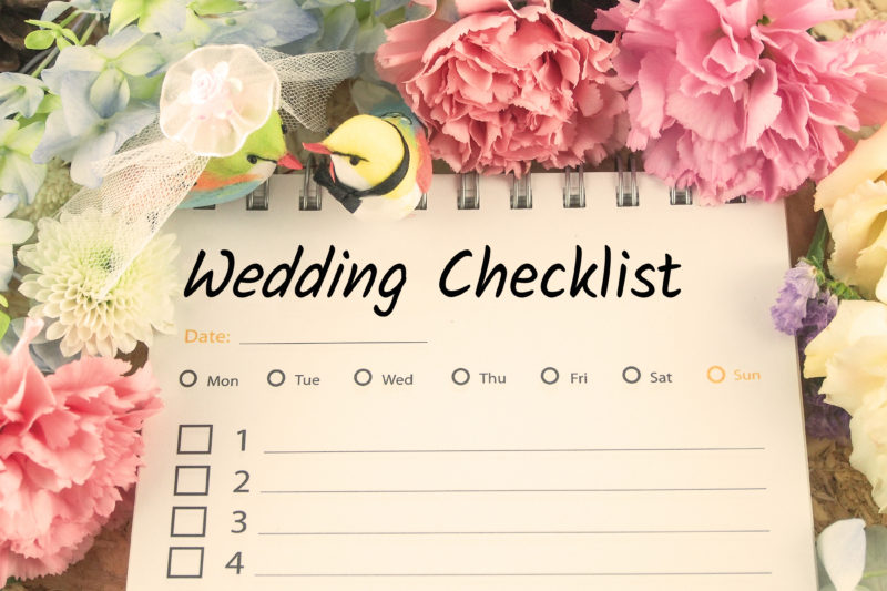 Planning a wedding