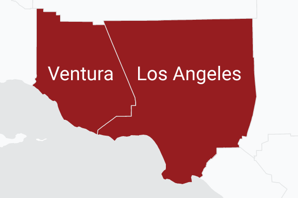 AV Service Area Los Angeles and Ventura Counties