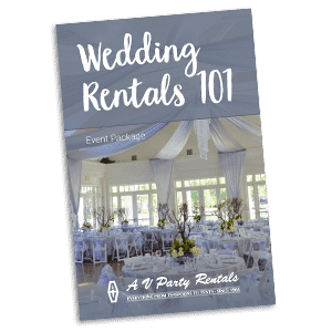 Wedding Rentals 101: Event Package