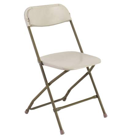 Plastic folding Chair - Off-White